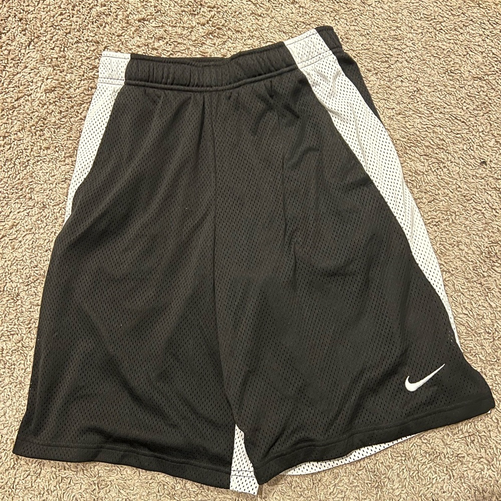 Nike Men's Athletic Shorts in Black and White